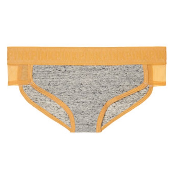 New Victoria’s Secret PINK wide Logo Mesh Hipster - Picture 2 of 3